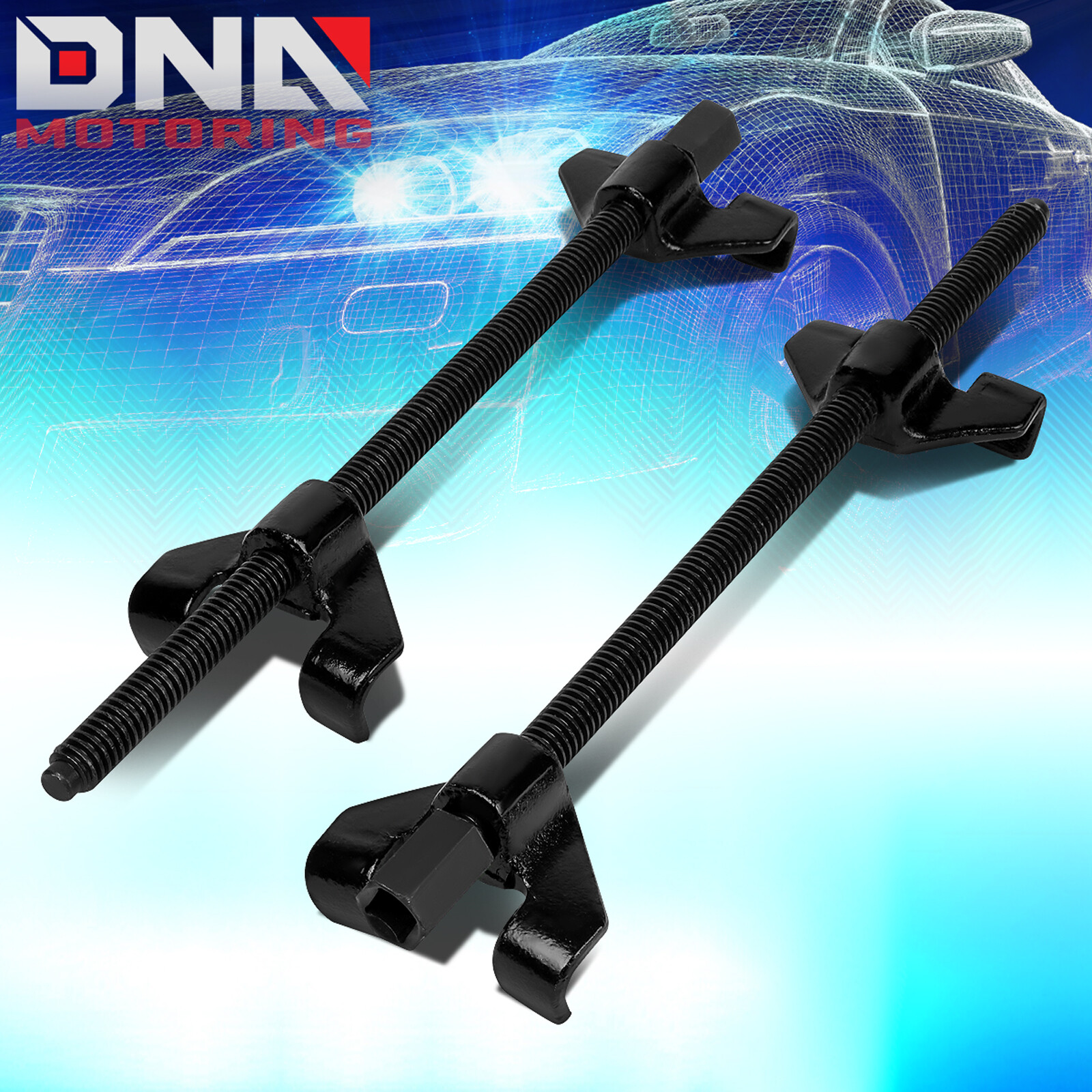 PAIR 15″ SUSPENSION STRUT SHOCK COIL SPRING COMPRESSOR REMOVER INSTALLER TOOL