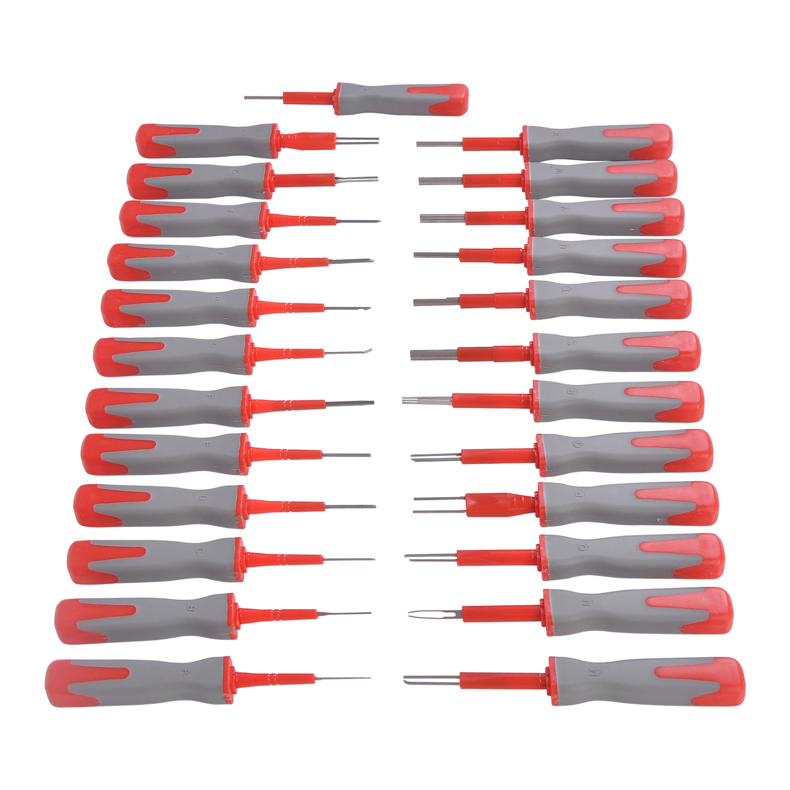 25 Pcs Auto Wiring Harness Terminal Removal Tool Set Suitable For Most Terminals