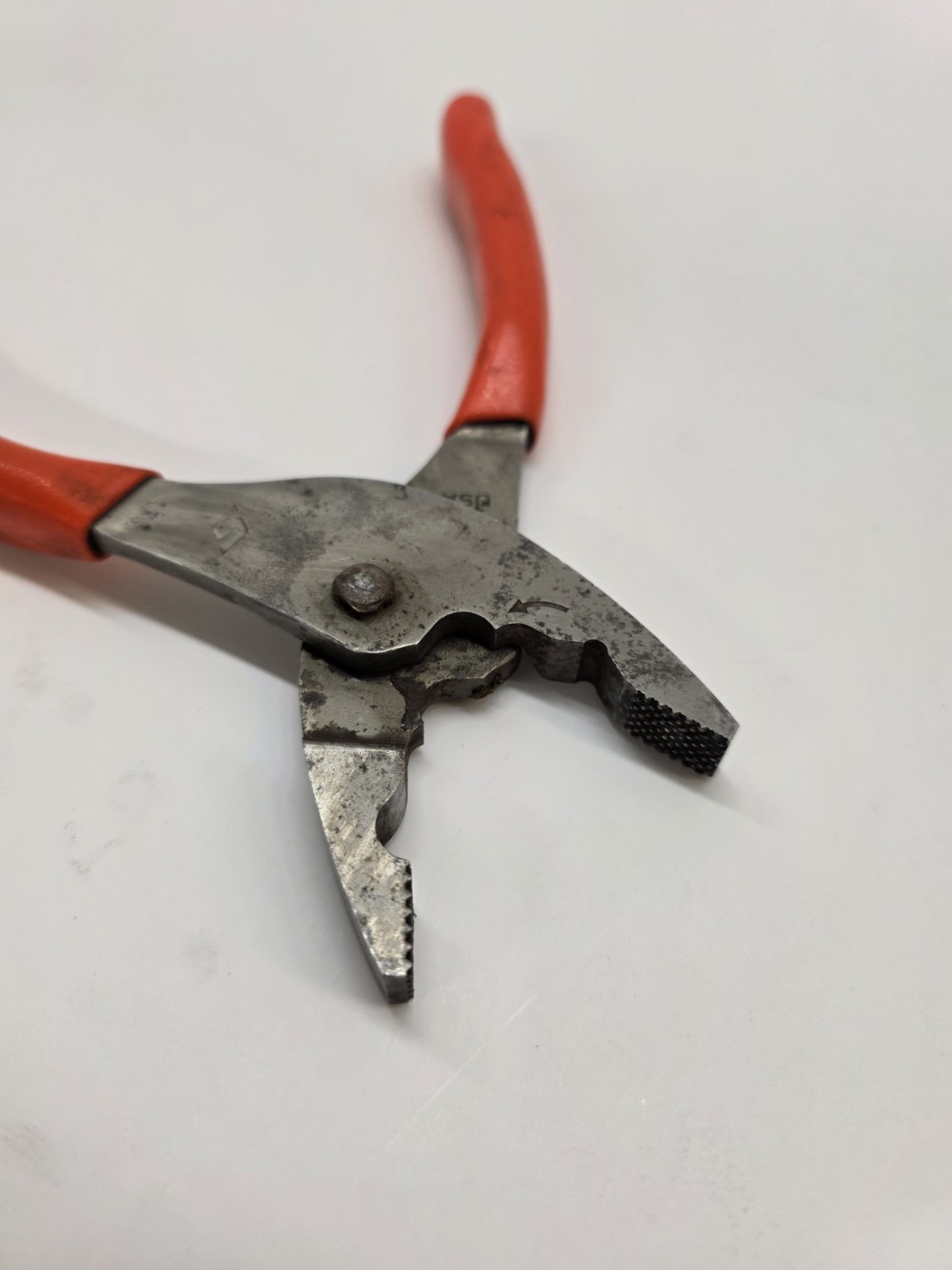 Snap-On Tools HJ47ACF 8″ Talon Grip FlankJaw Slip-Joint Pliers Orange
