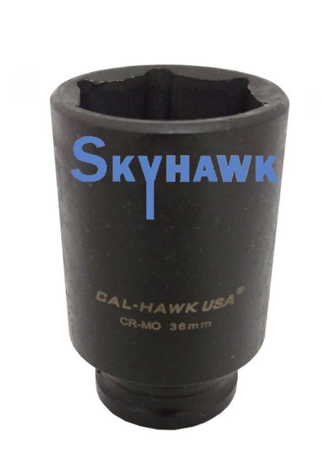 1/2″ DR. X 36MM DEEP IMPACT SOCKET 6 POINT SKT Chrome-Molly CR-MO MATERIAL