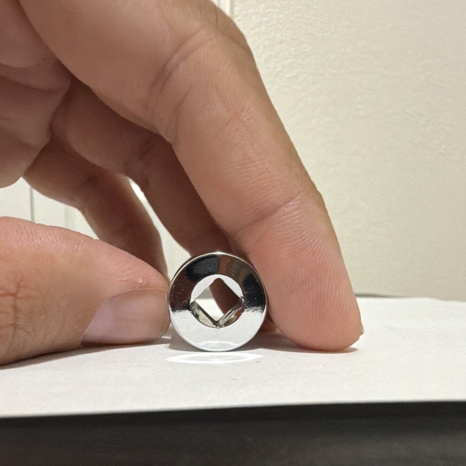 SNAP ON 9/16″ TM18 1/4″ DRIVE SAE 6 POINT SHALLOW CHROME SOCKET TM 18 9/16 «