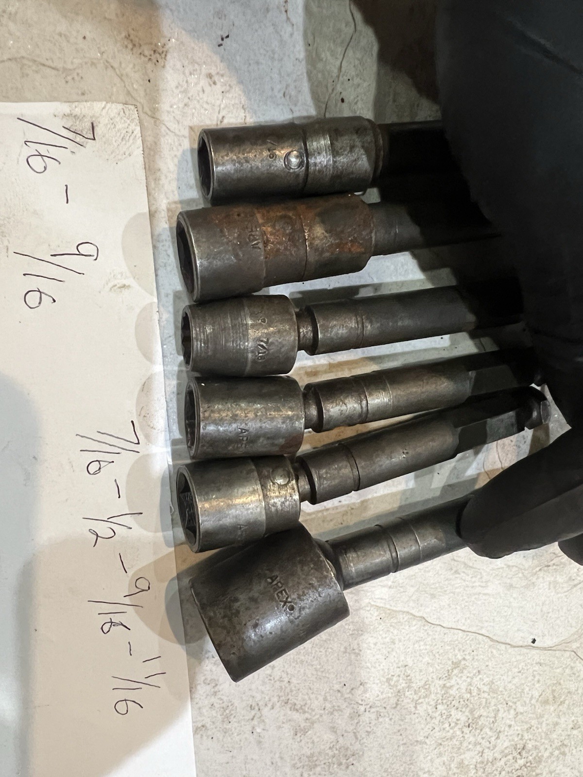 APEX, Cornwall Hex Power Drive Impact U-joint Socket Sets for Hex Quick Connect