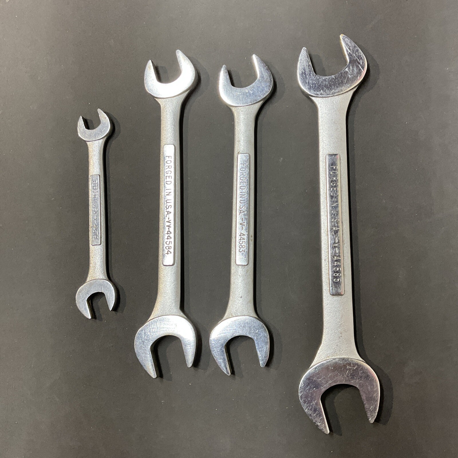 Set of 4 CRAFTSMAN V Series Open End combo 1/2-9/16-3/4-7/8-13/16-25/32-15/16-1″
