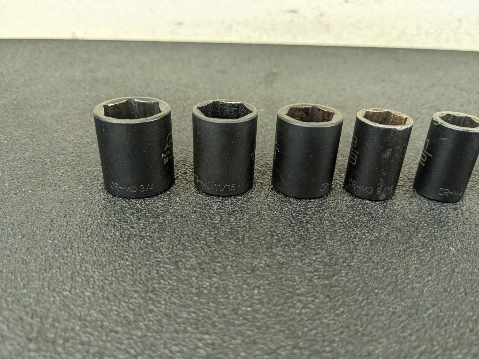 #bo194 Matco ADV 3/8″ Drive SAE Shallow Impact Socket Set