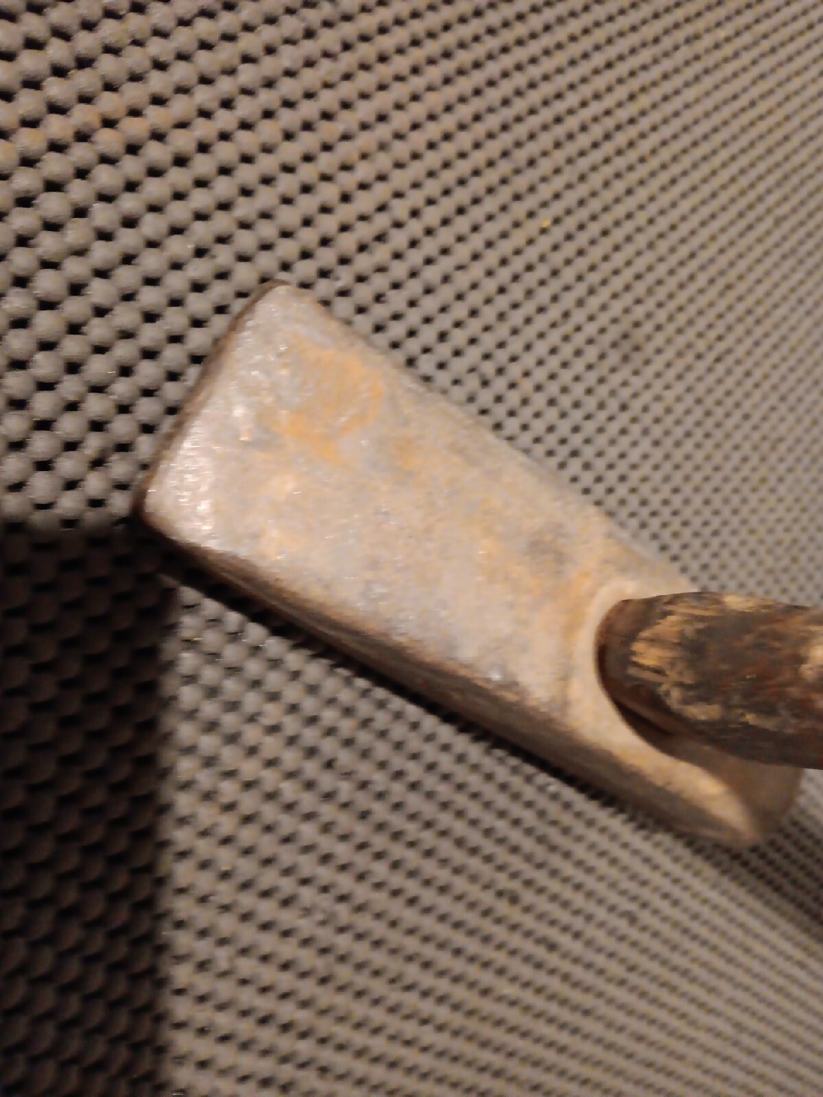 VINTAGE KEN-TOOL T11B T-11-B 14-1/2″ WOOD HANDLE 4-LB CROSS PEEN TIRE HAMMER