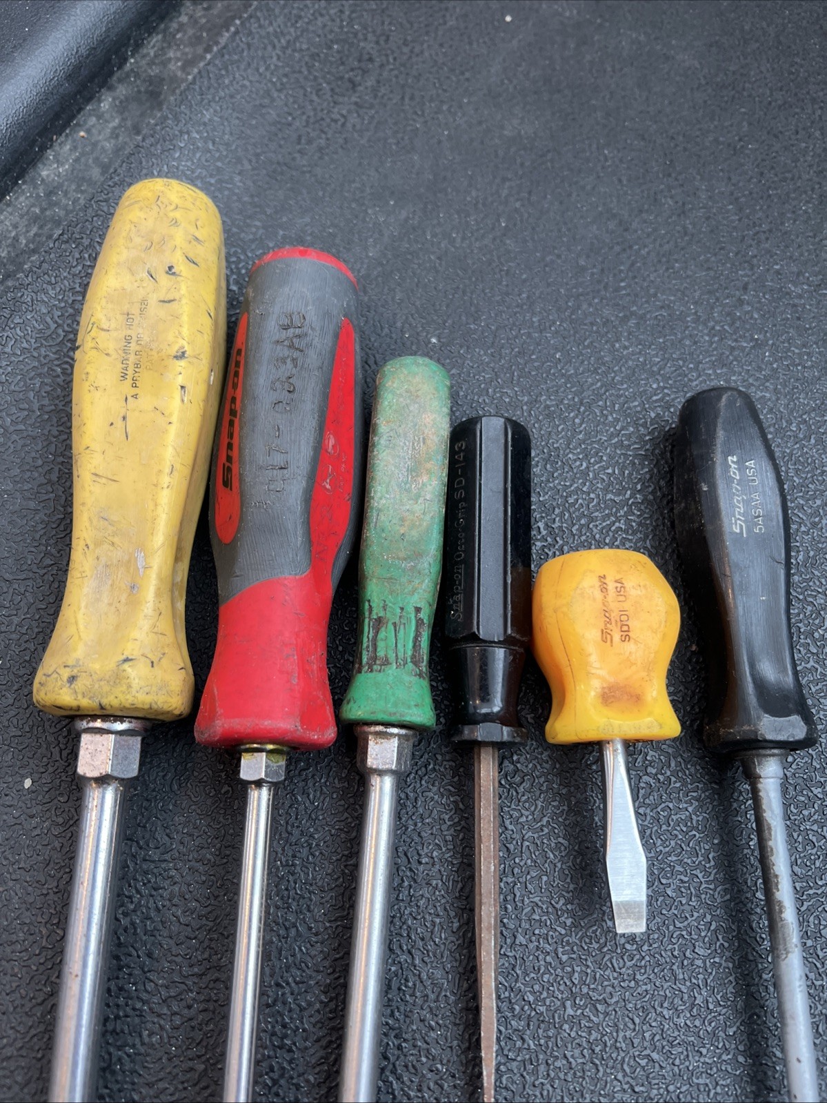 ⭐️Lot 22 Snap On Phillips Flat Head Screwdriver Set SSDP SSDSets 🔥vintage