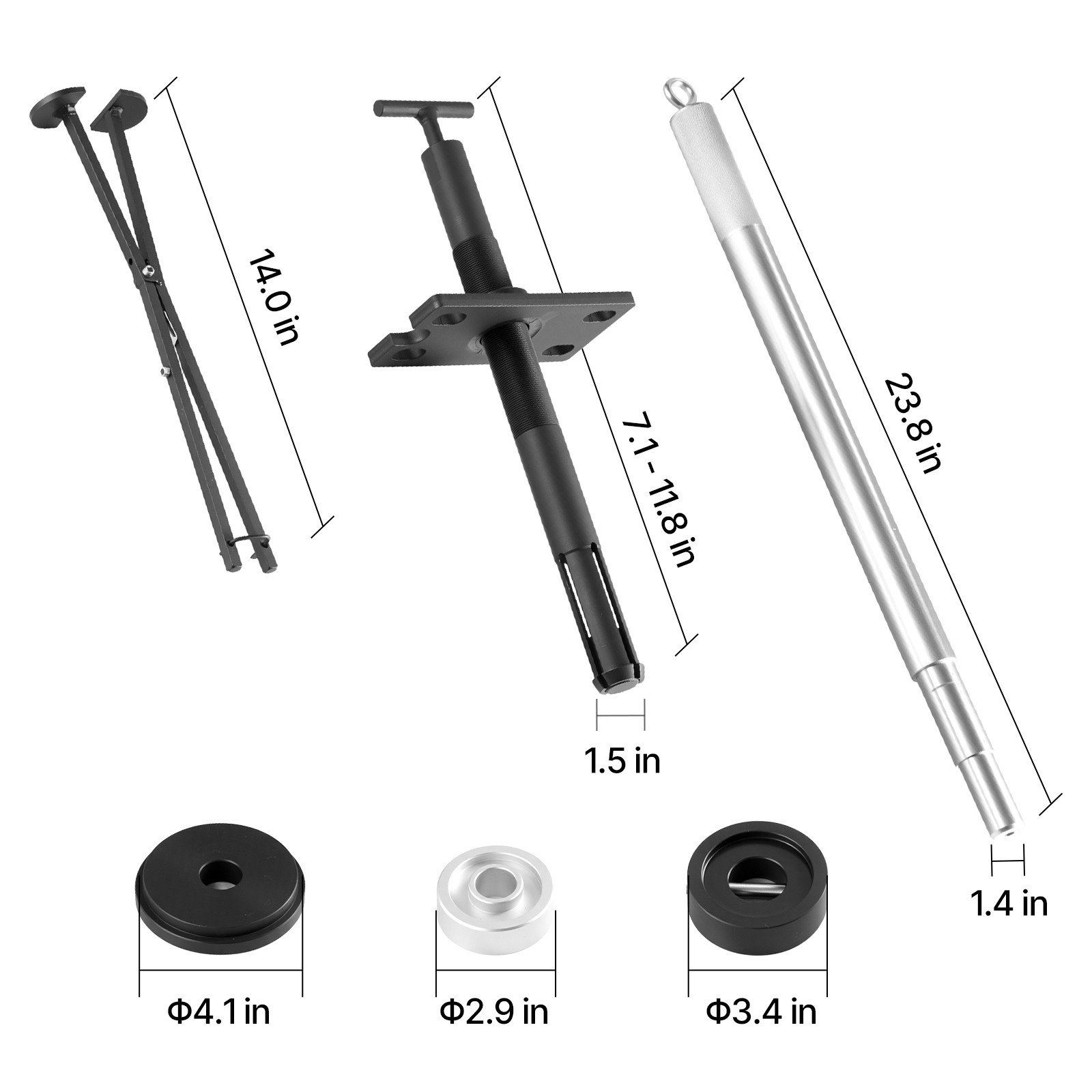 Uimoso Gimbal Bearing Alignment and Installation Tool for Marine Engines