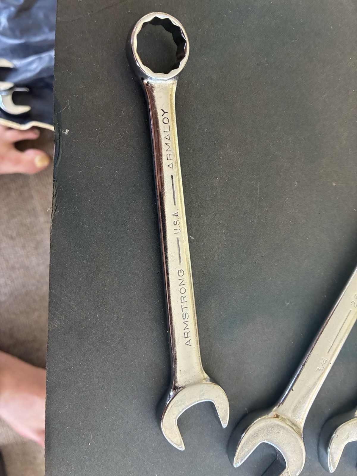 Armstrong 12pc SAE Wrench Set USA