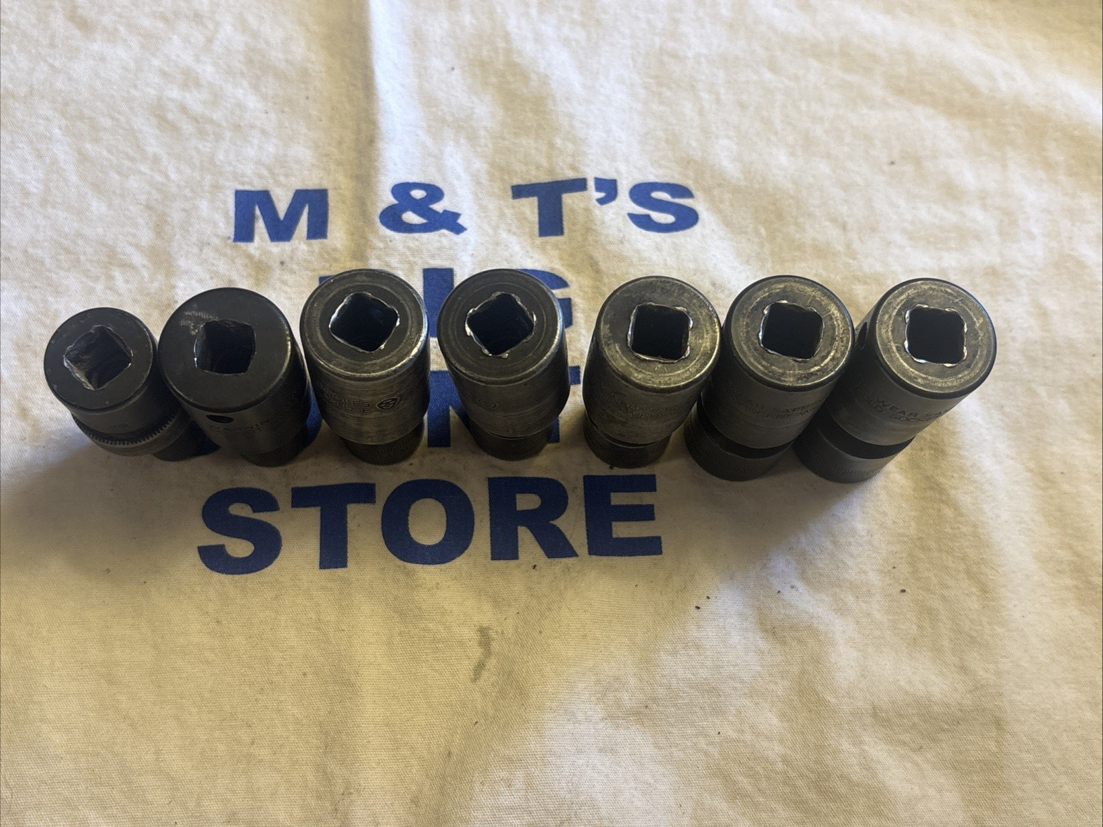 Snap-on USA 3/8″ Dr 6pt Metric Swivel Impact Socket Set (10-15, 17 and 18 m)