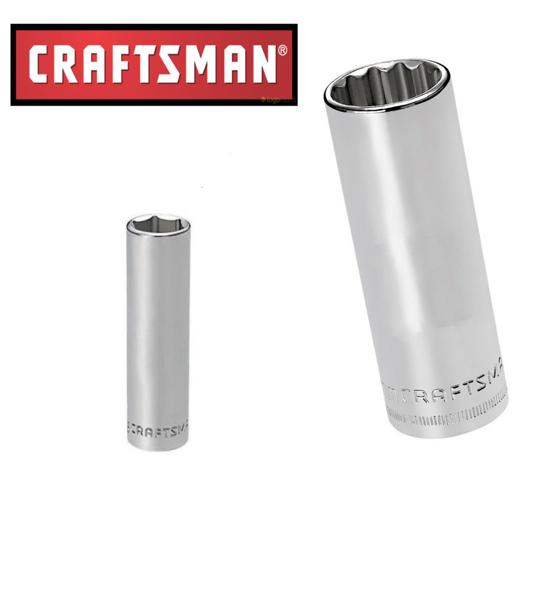 Craftsman Socket «1/4 & 3/8» Drives, Deep – 6 & 12 pt – NEW – Buy 2 Get 1 Free