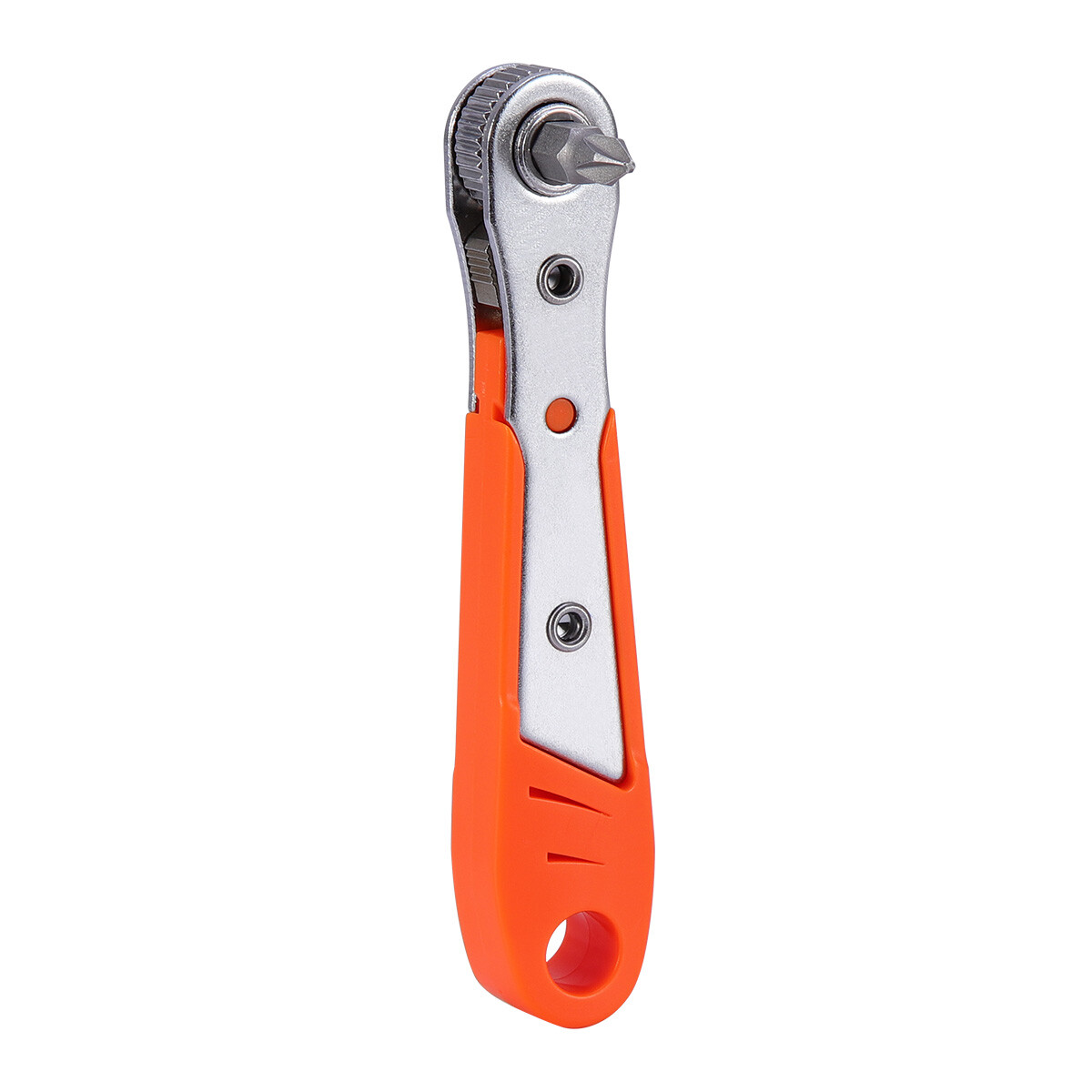 Ratcheting Right Angle Screwdriver Hex Drive 90 Degree Offset + 10pcs Bits Set