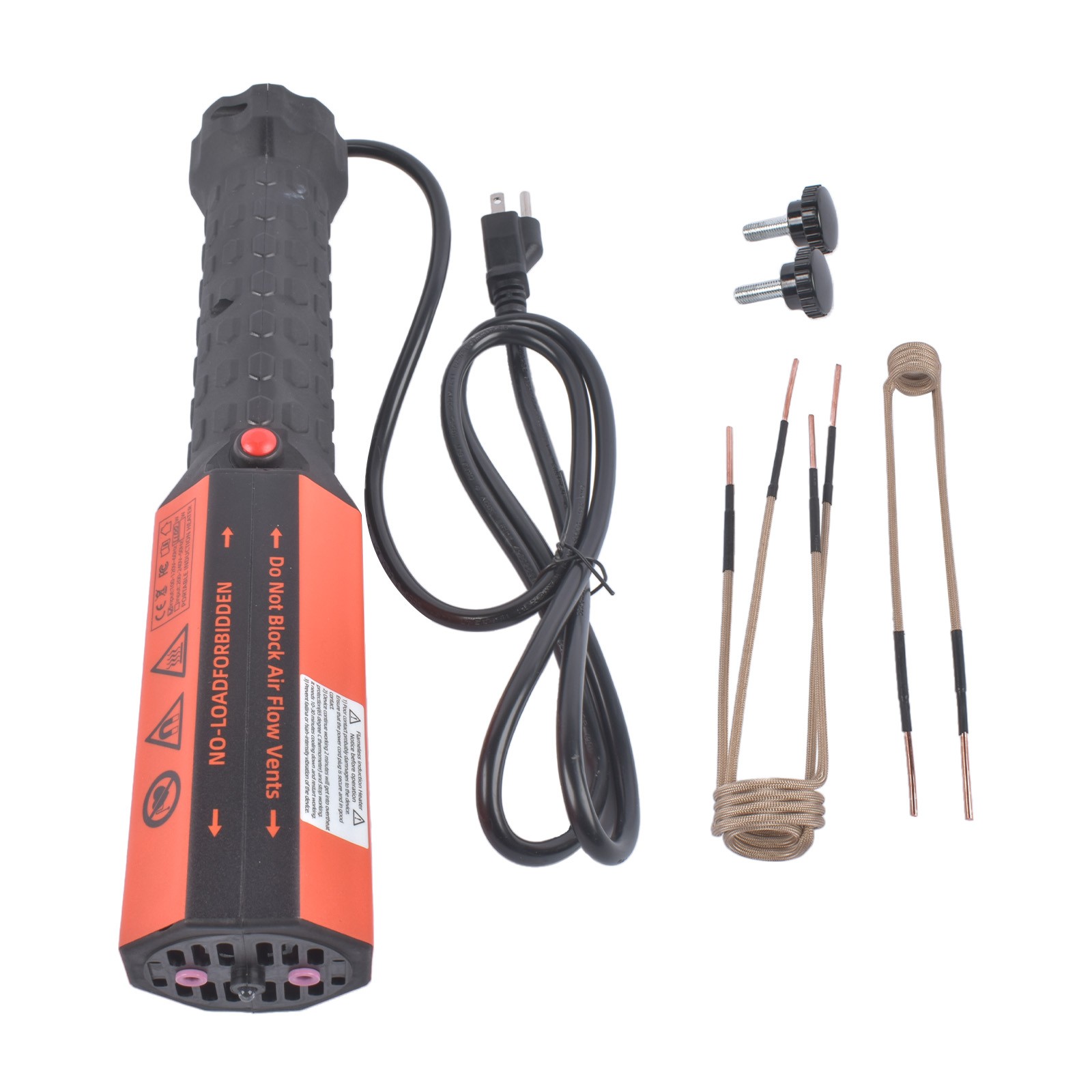 Induction Heater Bolt Removal, 1100W/1200W 110V Magnetic Flameless Heat +3 Coils