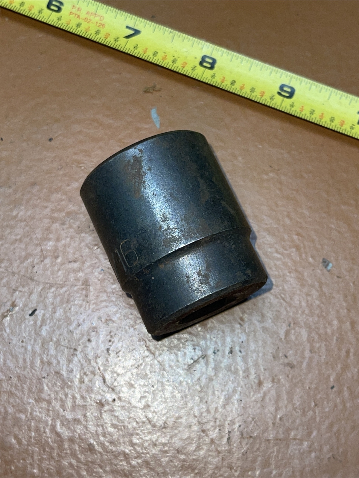 Wright USA 4834 1 1/16 In SAE 1/2” Drive 6 Point Impact Socket 1-1/16