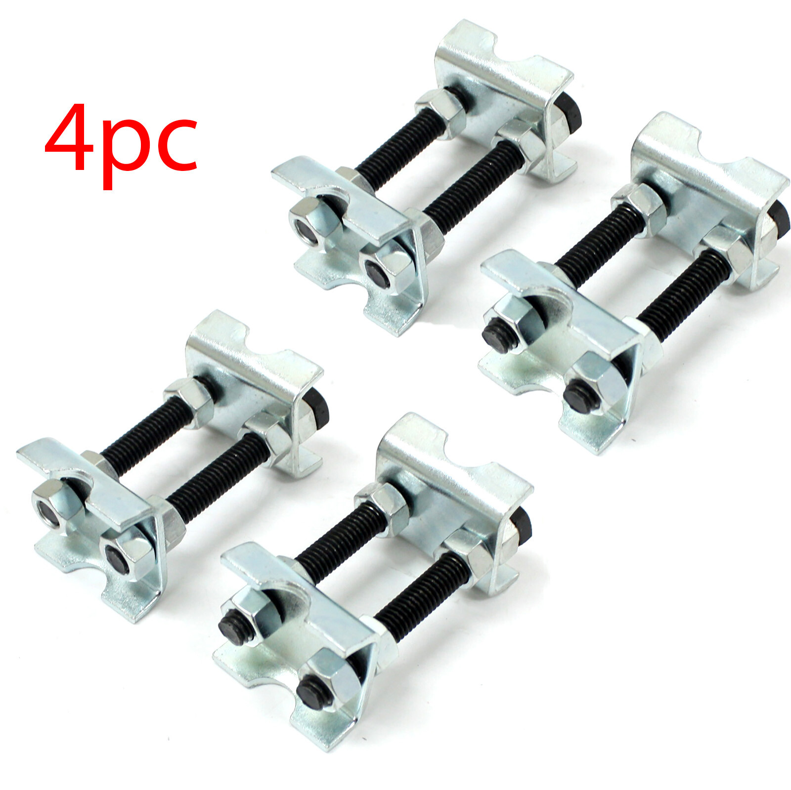 4 pc Mini Coil Spring Compressor Adjustable Spring Struts Shocks Adjuster Tool