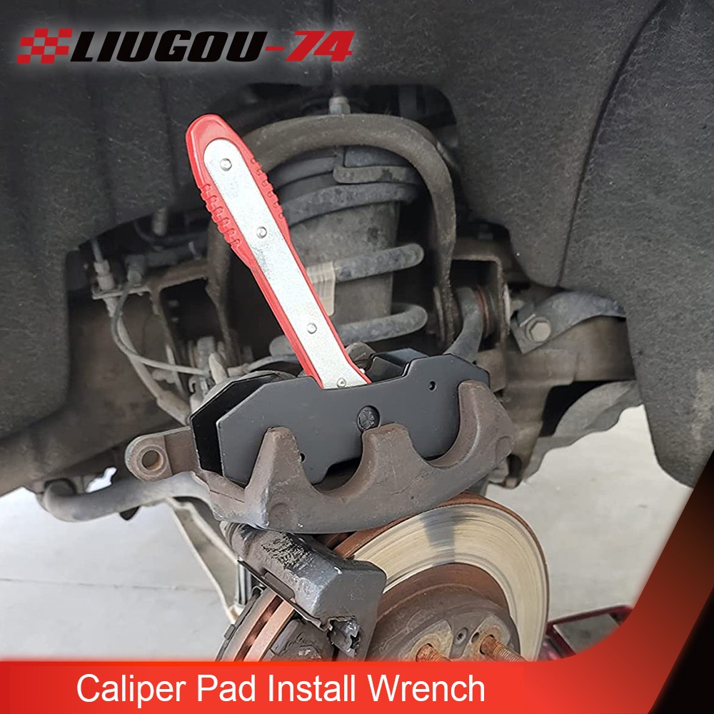 Ratcheting Brake Piston Spreader Wrench Caliper Pad Install Tool Press Ratchet