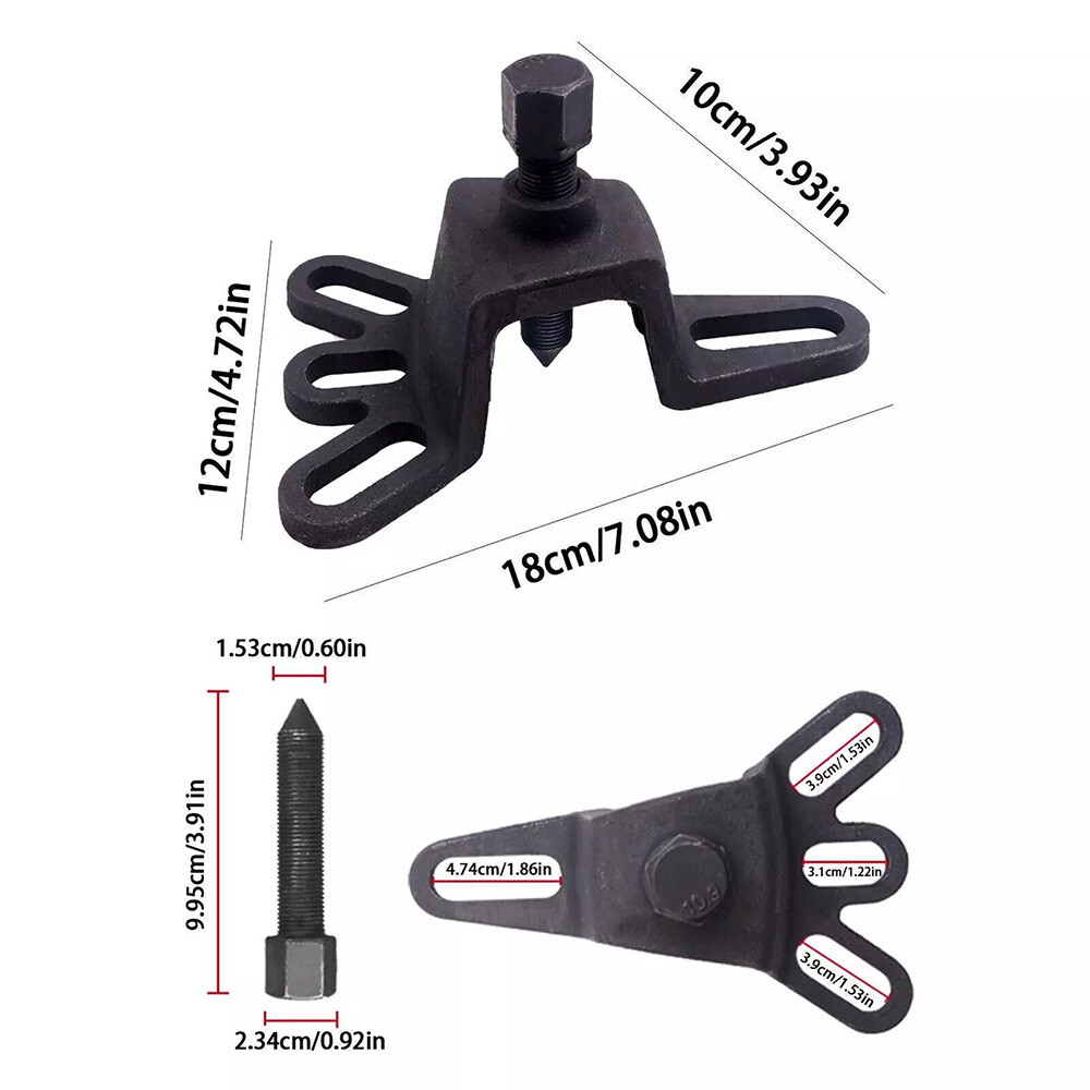 Universal 4 Holes Motorcucle Wheel Hub Puller- Rear Brake Drum Remover Tool USA