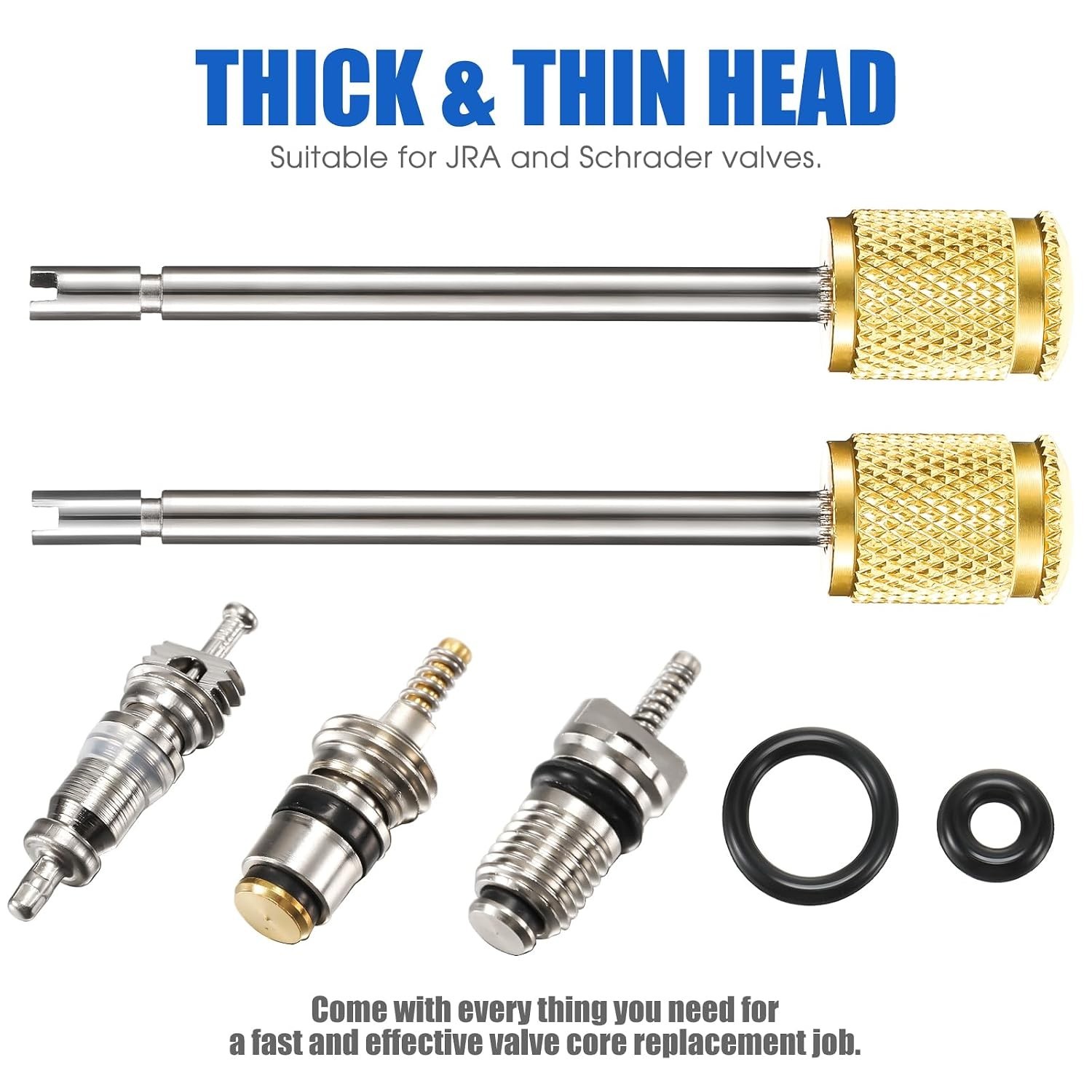 Automotive A/C Valve Core Tool Kit – 35 Pcs