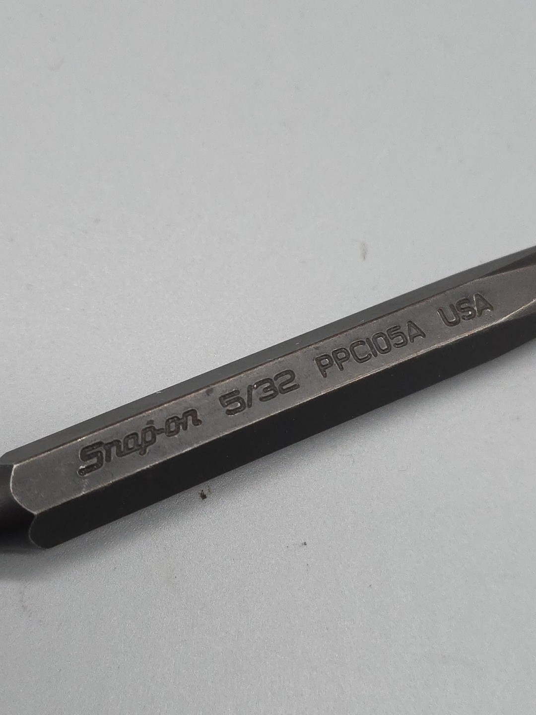 Snap-On Tools PPC105A 5″ Pin Punch, 5/32″ point USA