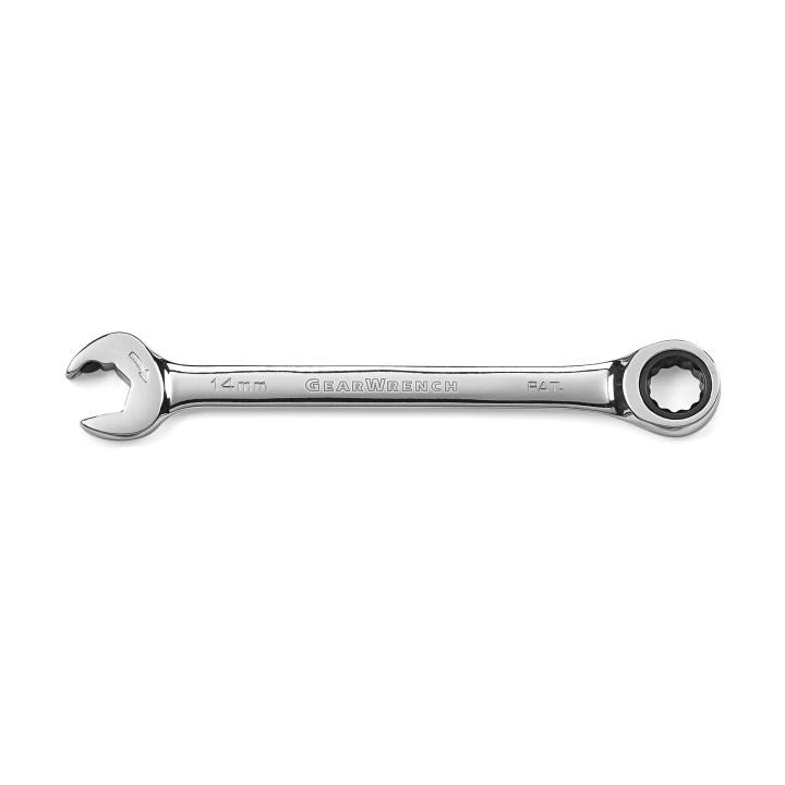 GearWrench 85597 Open End Ratcheting Metric Wrench Set, 12 Pieces