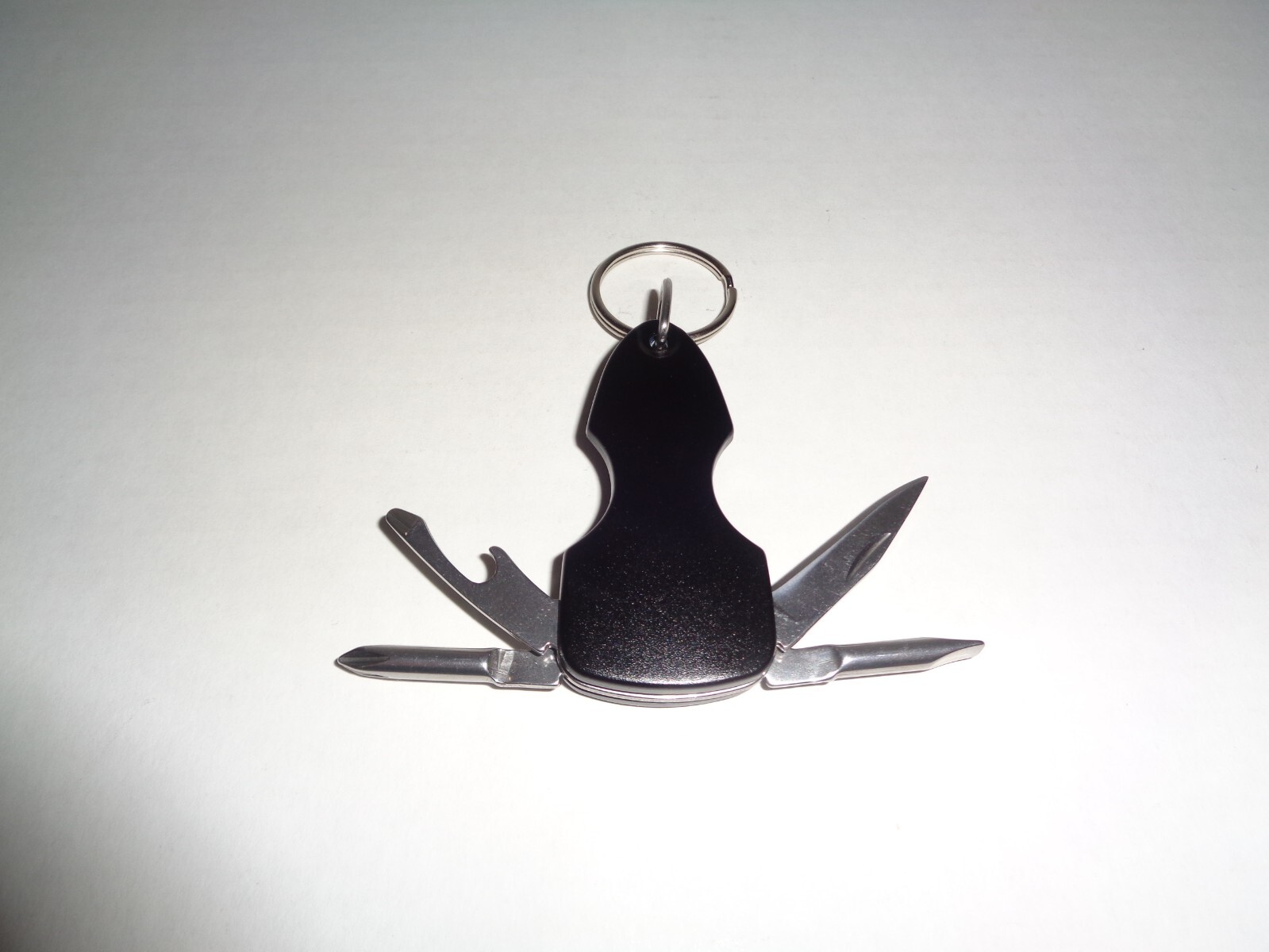 5 in 1 Keychain Pocket Multi-Tool Stainless Steel