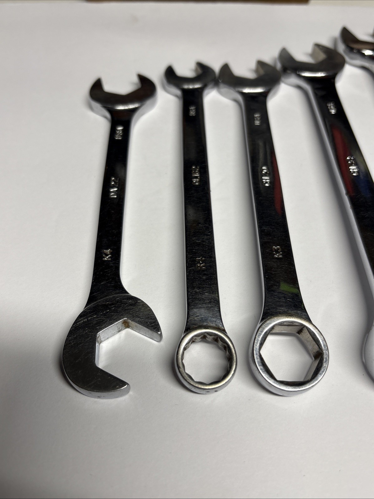 MAC Tools Combination Wrenches CH26, CH22, CH20, CL162 & DA22 USA Lot Of 5