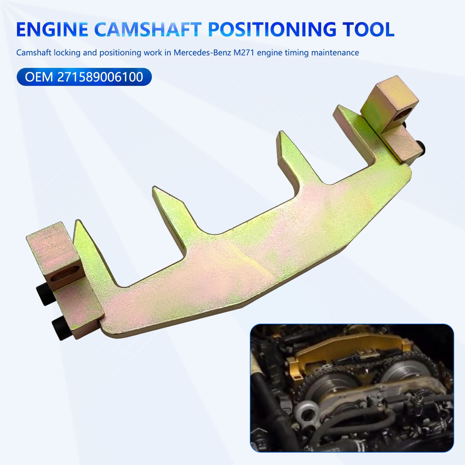 8PCS Engine Camshaft Timing Tool Set for Mercedes-Benz M271 1.8 litre chain