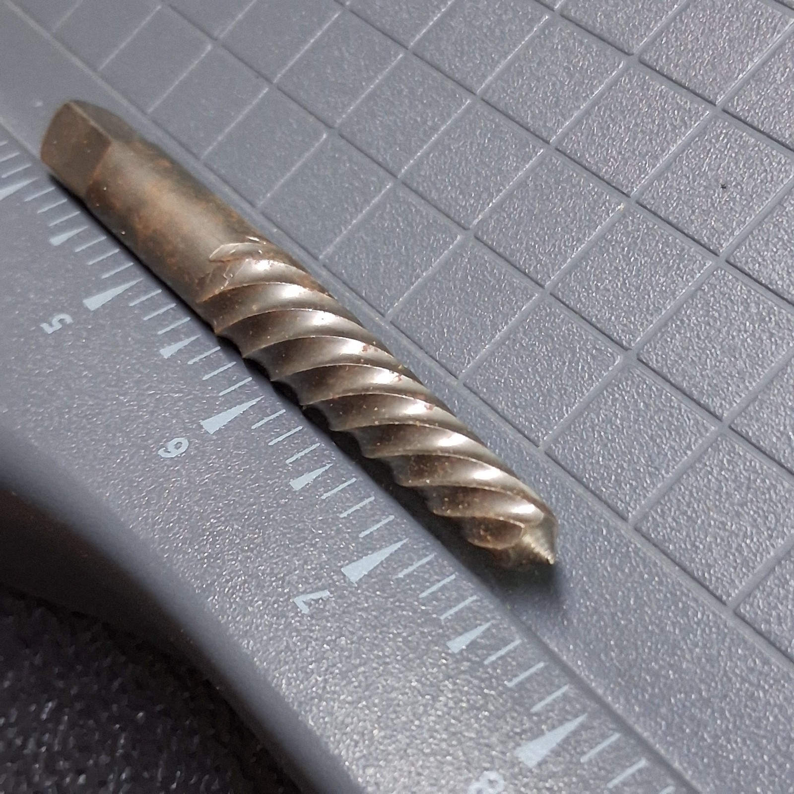 Vintage Dayton #5 Spiral Fluted Twist 7/16″ Bolt Screw Extractor Bit