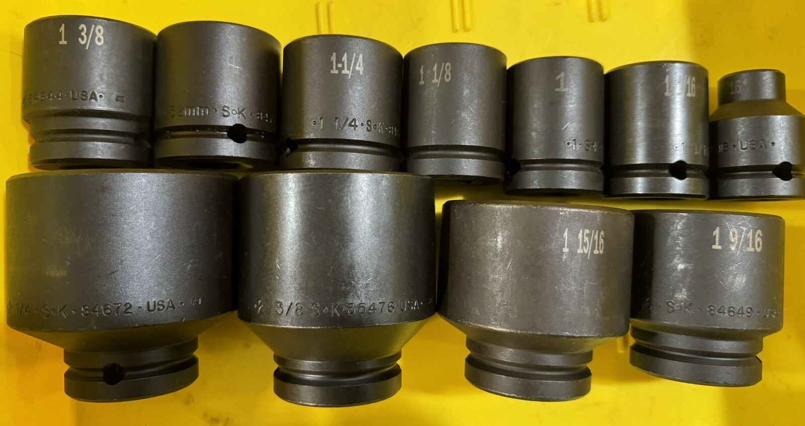 S-K Hand Tool 3/4” drive Impact socket (set 11 pieces)