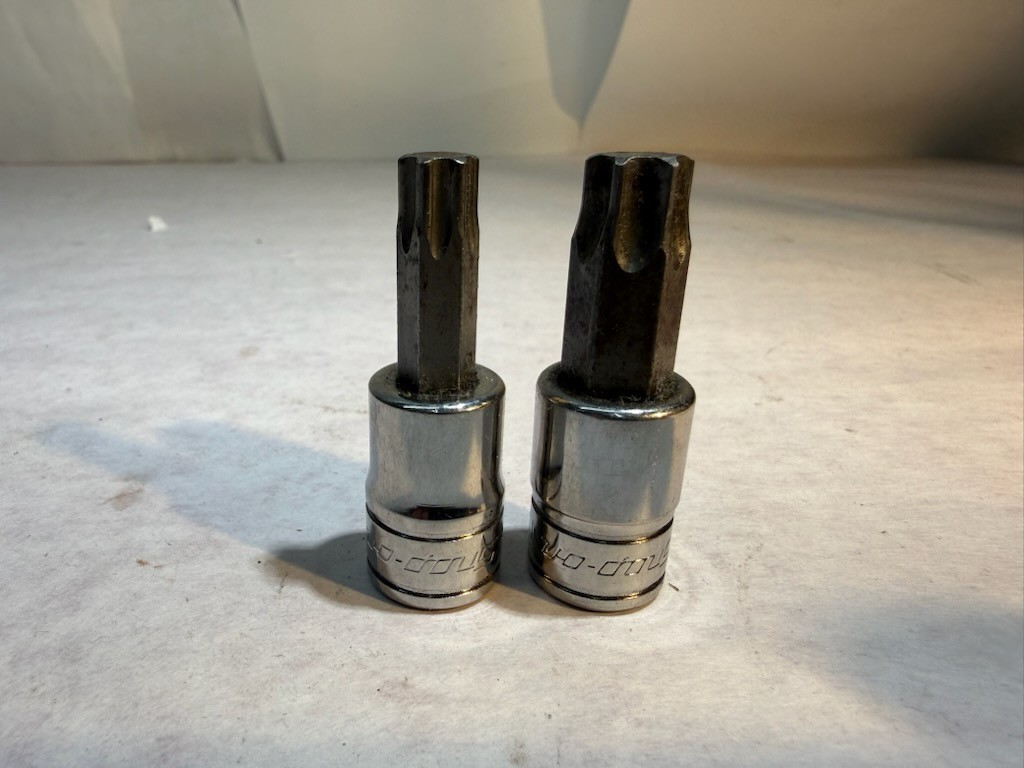 Snap On Tools FTX55E T55 & FTX47E T47 TORX Bit Socket Driver 3/8″ Drive USA