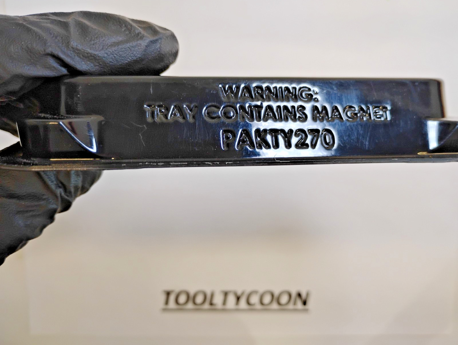Snap-On Tools NEW MAGNETIC Try BLACK For KIT # 106ETMAMY Tray Only PAKTY270