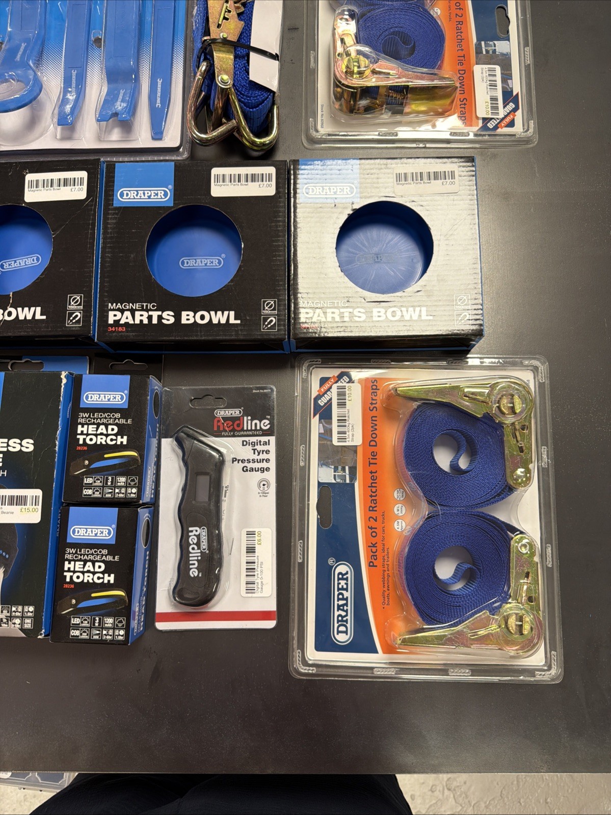 Draper & Silverline Various Products – job lot