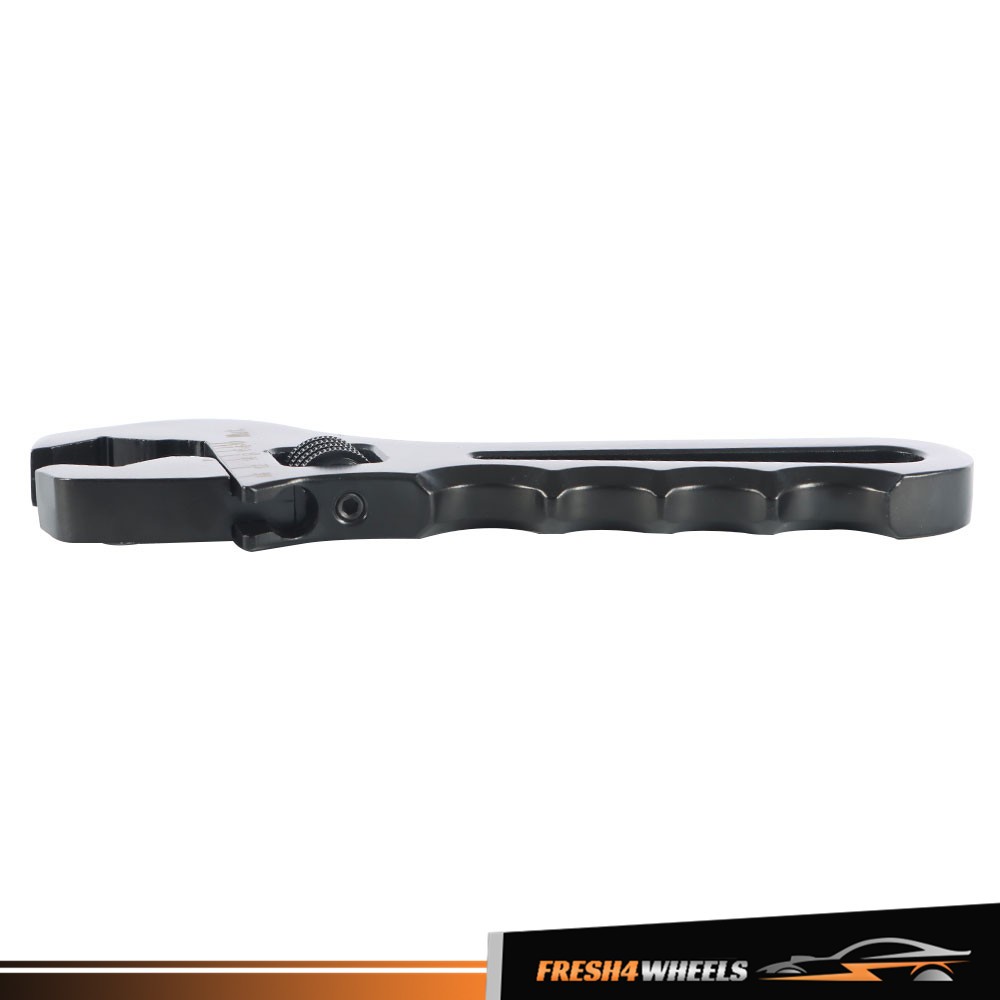 Black Aluminum 3AN-16AN Adjustable Wrench Tool Spanner For Hose End Fitting