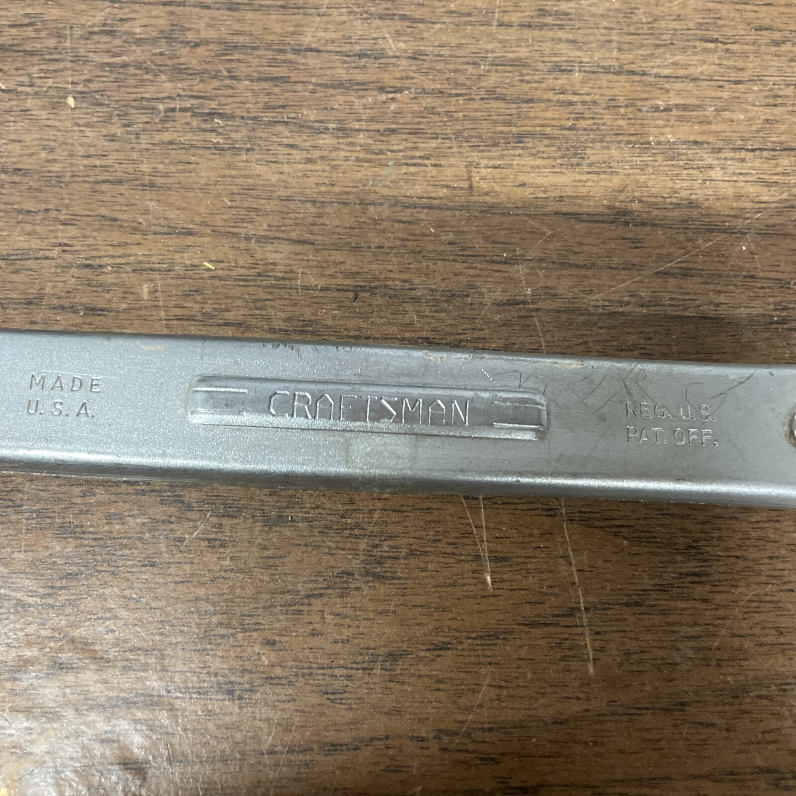 Craftsman 5/8″ x 3/4″ Box End Ratcheting Wrench Made in USA Vintage