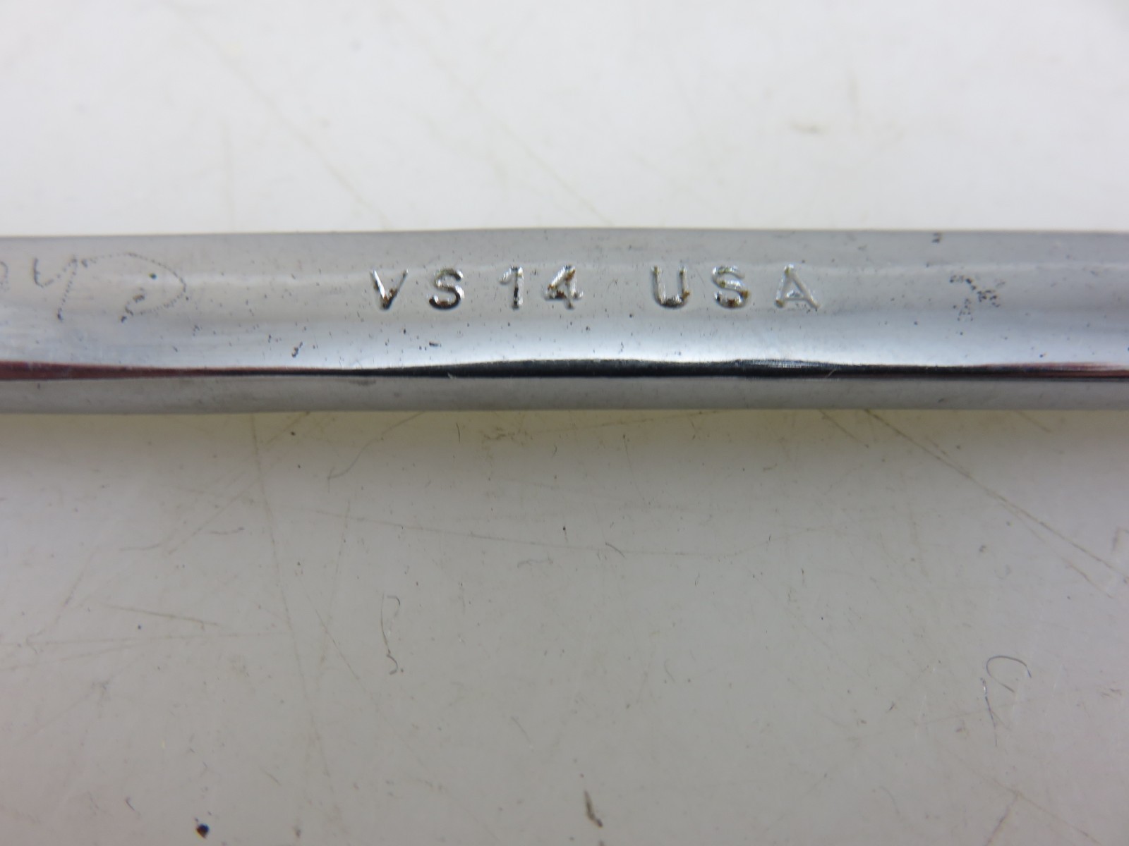 Snap-On VS14 4-Way Angle Open End Wrench 7/16″ Vintage