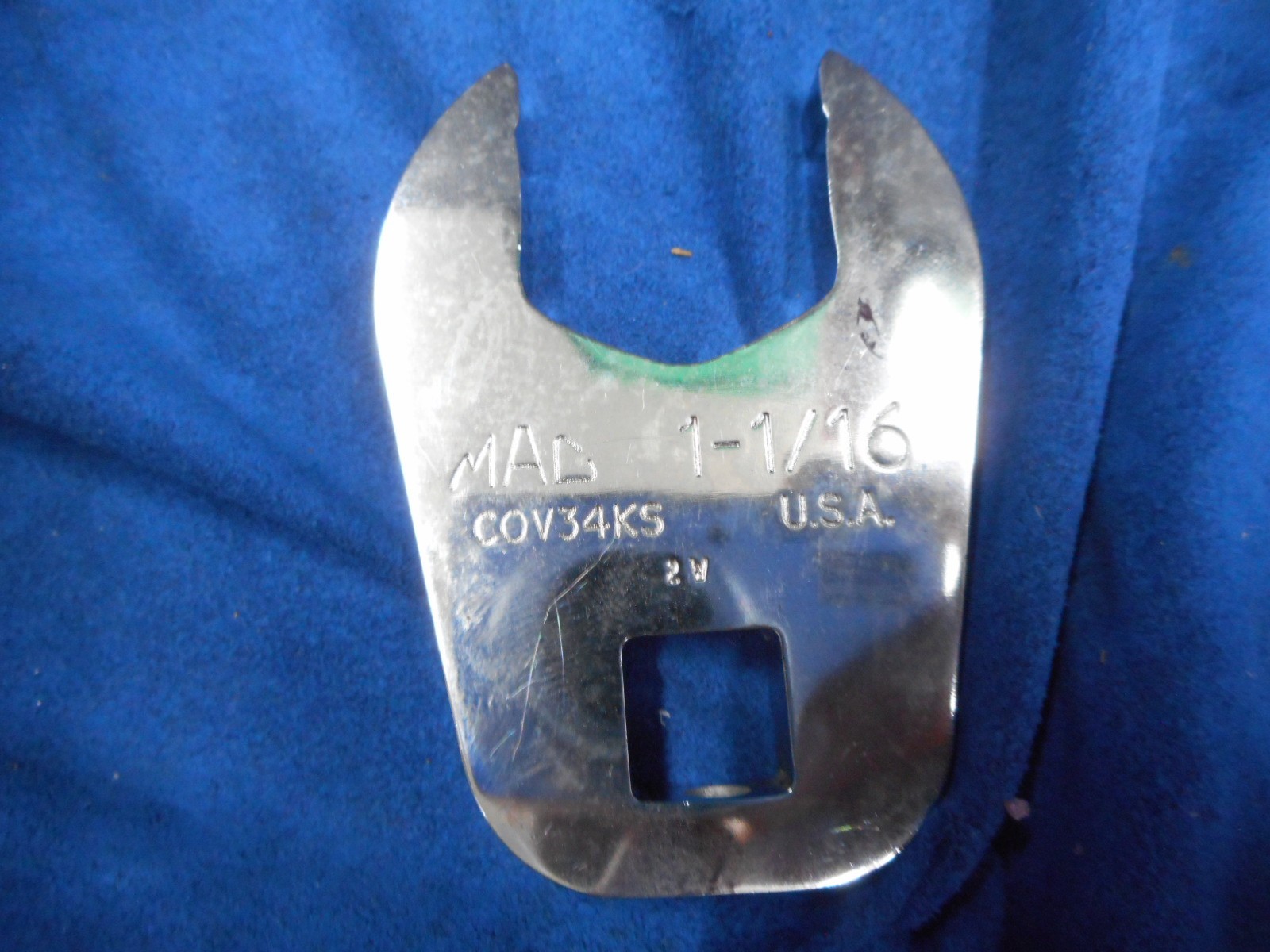 MAC COV34KS open end crowfoot 1-1/16″ Wrench 1/2″ Drive Made in USA 1-1-16
