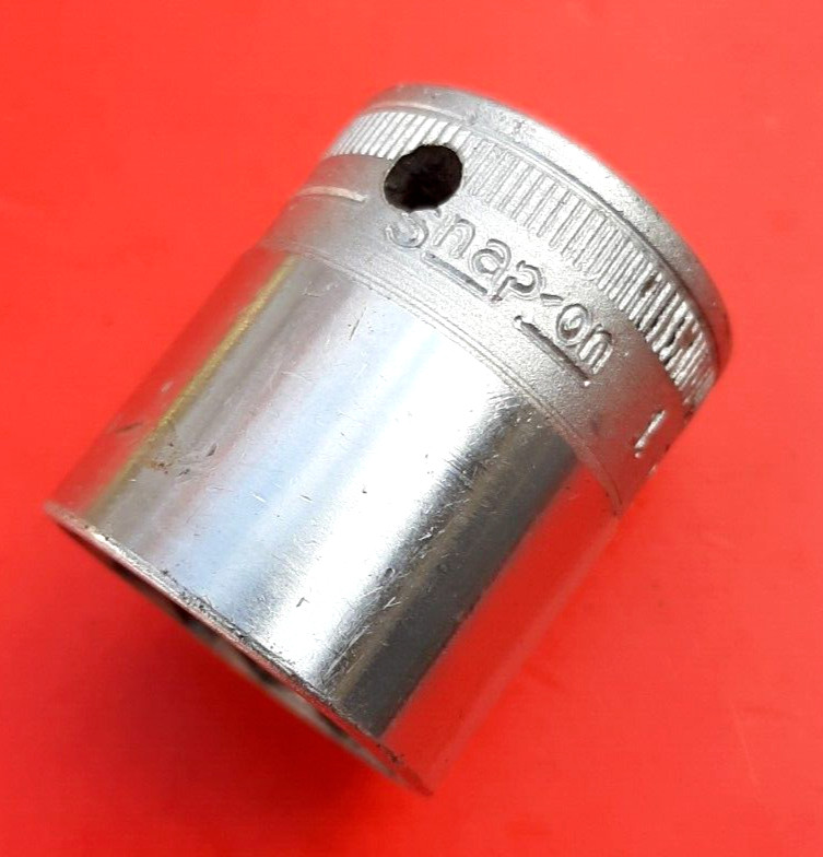 1947 Snap-on Tools USA 1/2″ Drive 1″ 12 Point Shallow Socket USA SW320-1/2″