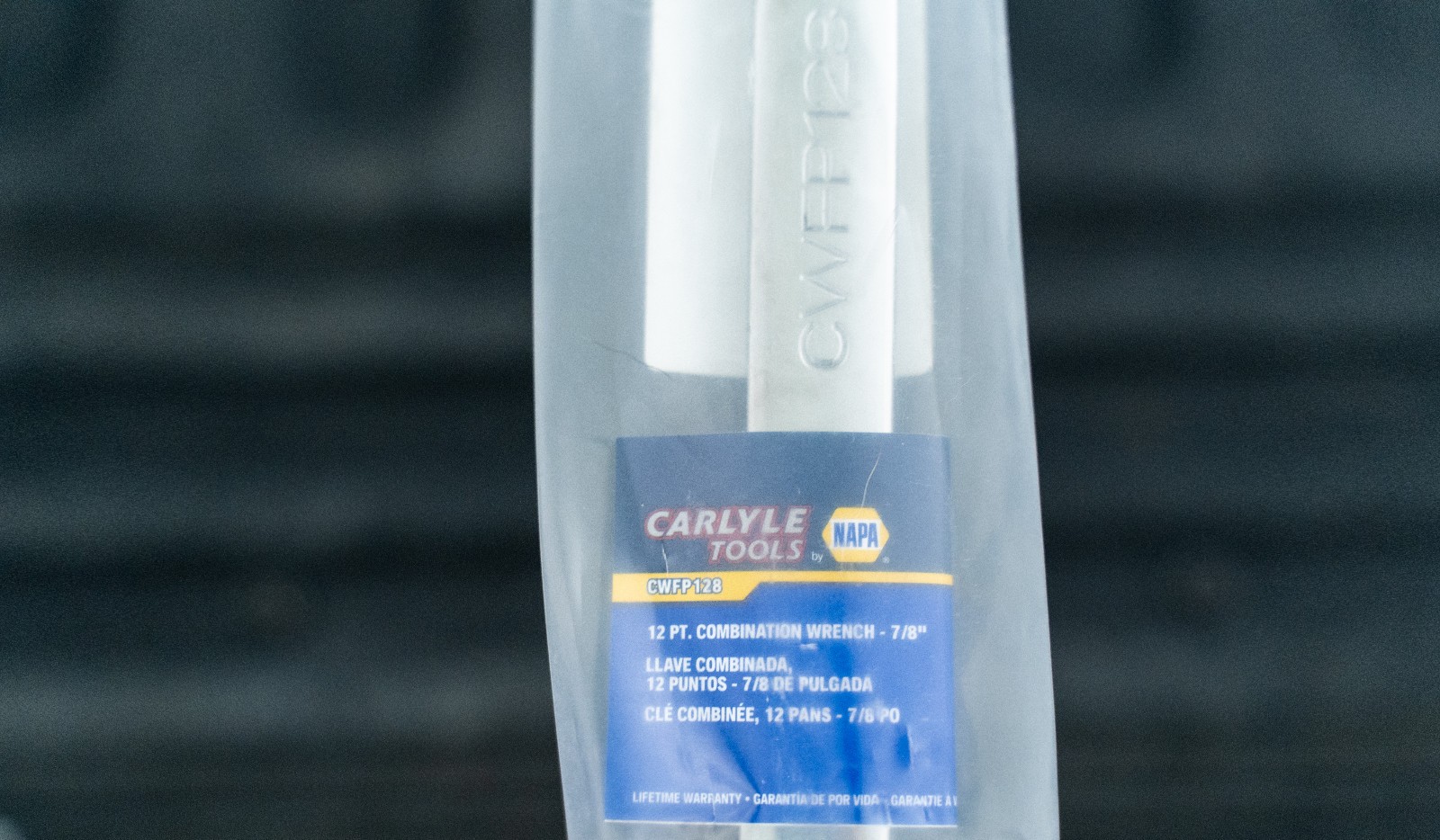 Napa Carlyle 12 Point Combination Wrench 7/8 In Brand New CWFP128