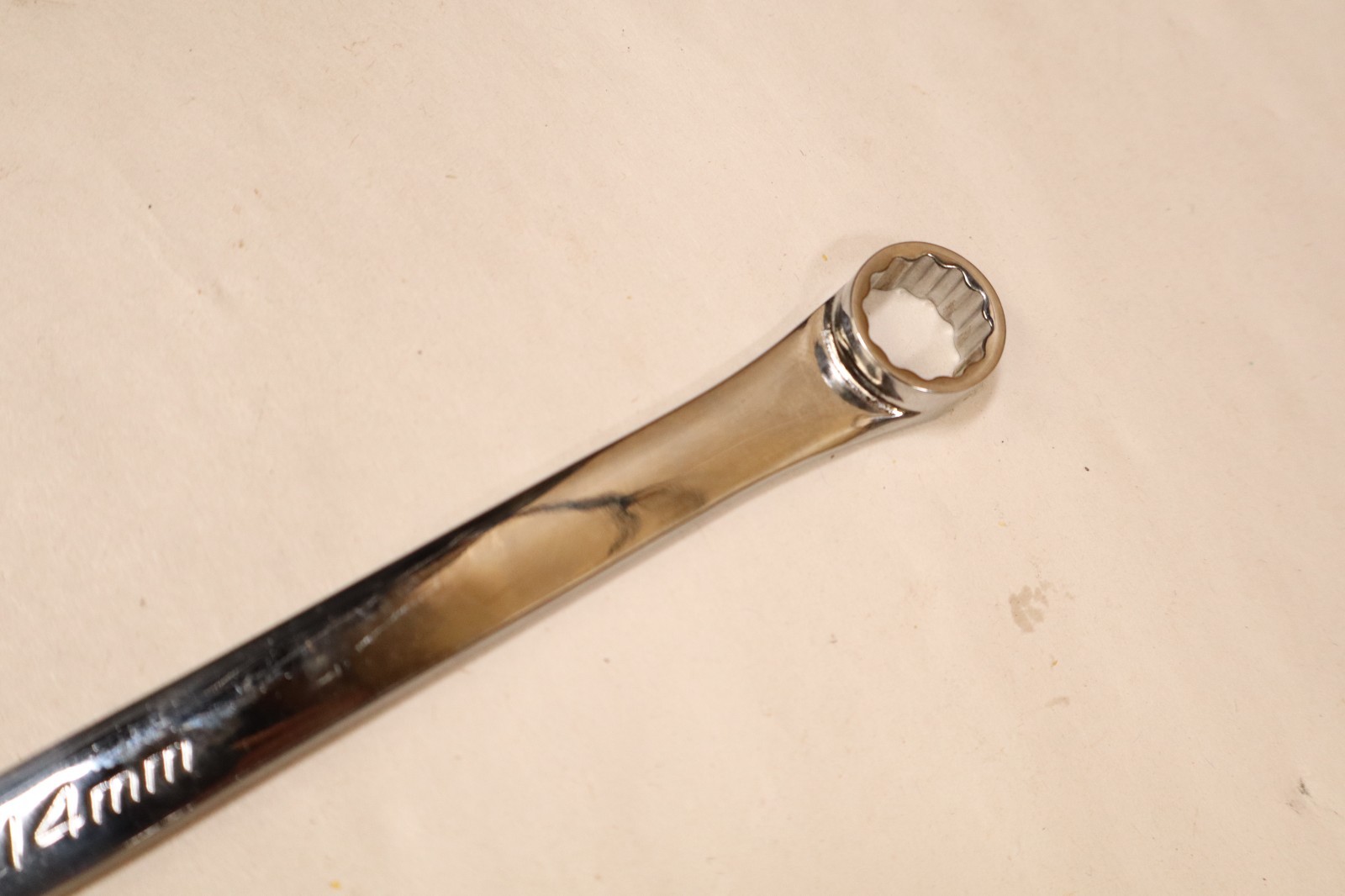 Snap-on XDHFM1314 13mm 14mm Double Box End Wrench USA Metric 12-Point
