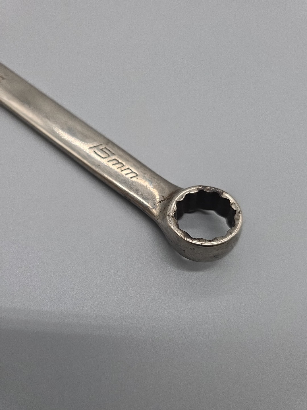 Snap-on Tools 15mm 12pt Standard Length Combination Wrench OEXM150A USA