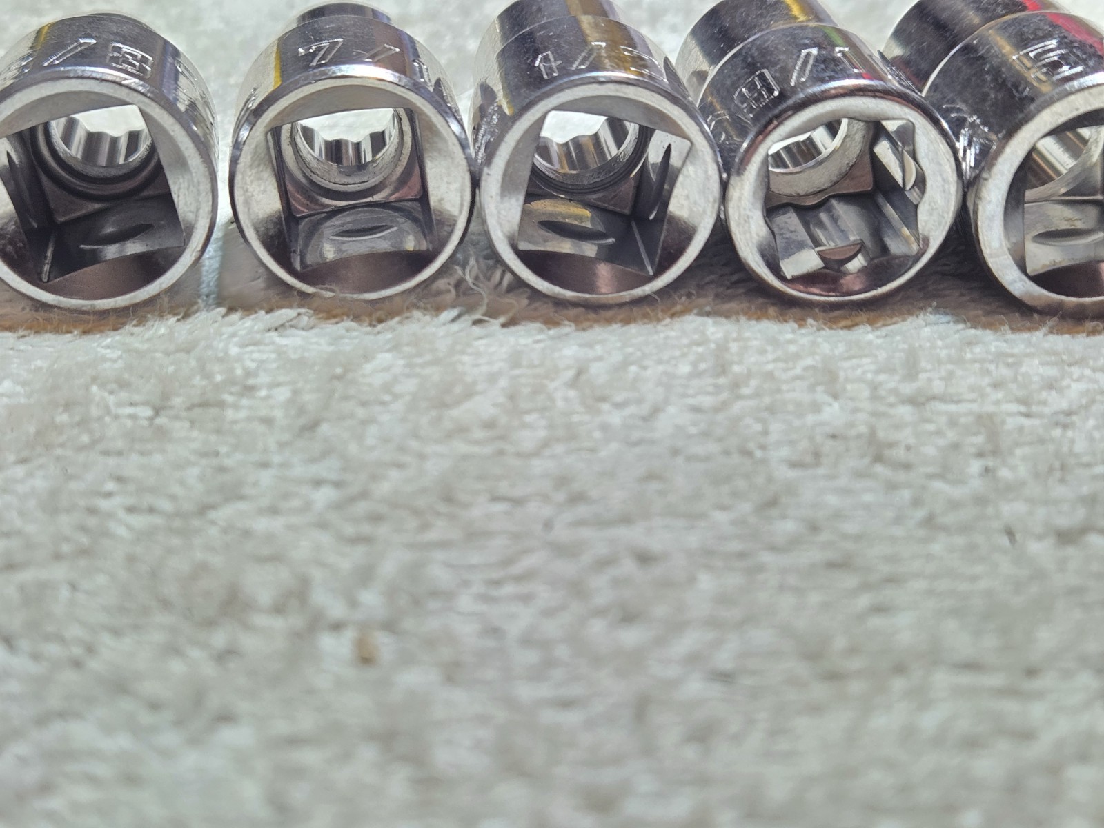 Craftsman SAE Shallow Socket Set 1/2″ Drive 12 Point 3/8″ to 15/16″ 10pc. (132)