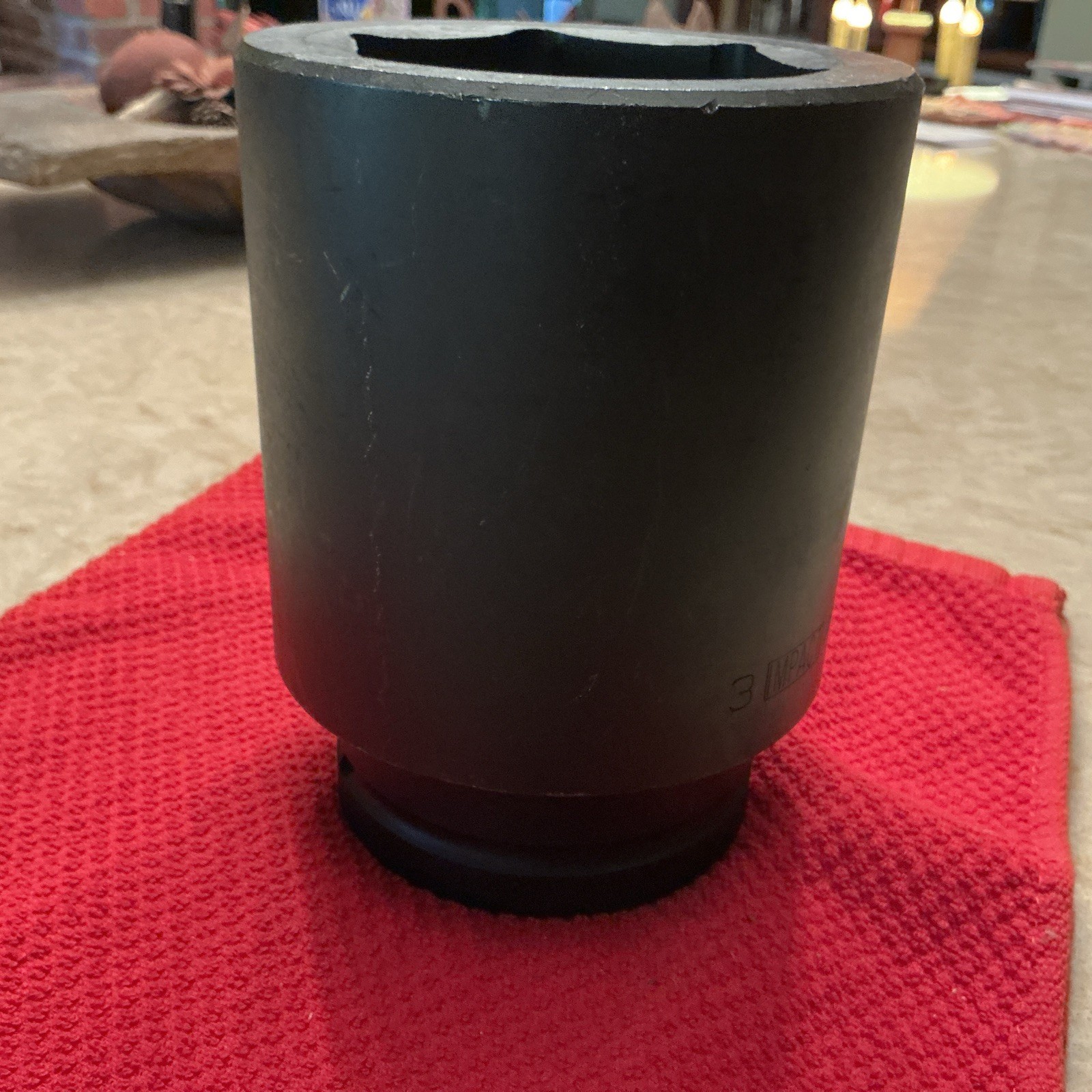 Armstrong USA 3” Impact Socket 1 1/2” Drive 23-296 Never Used NOS