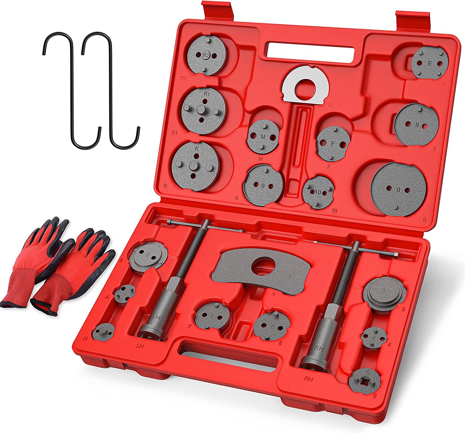Set(27) Universal Disc Brake Caliper Brake Piston Wind Back Rewind Hand Tools