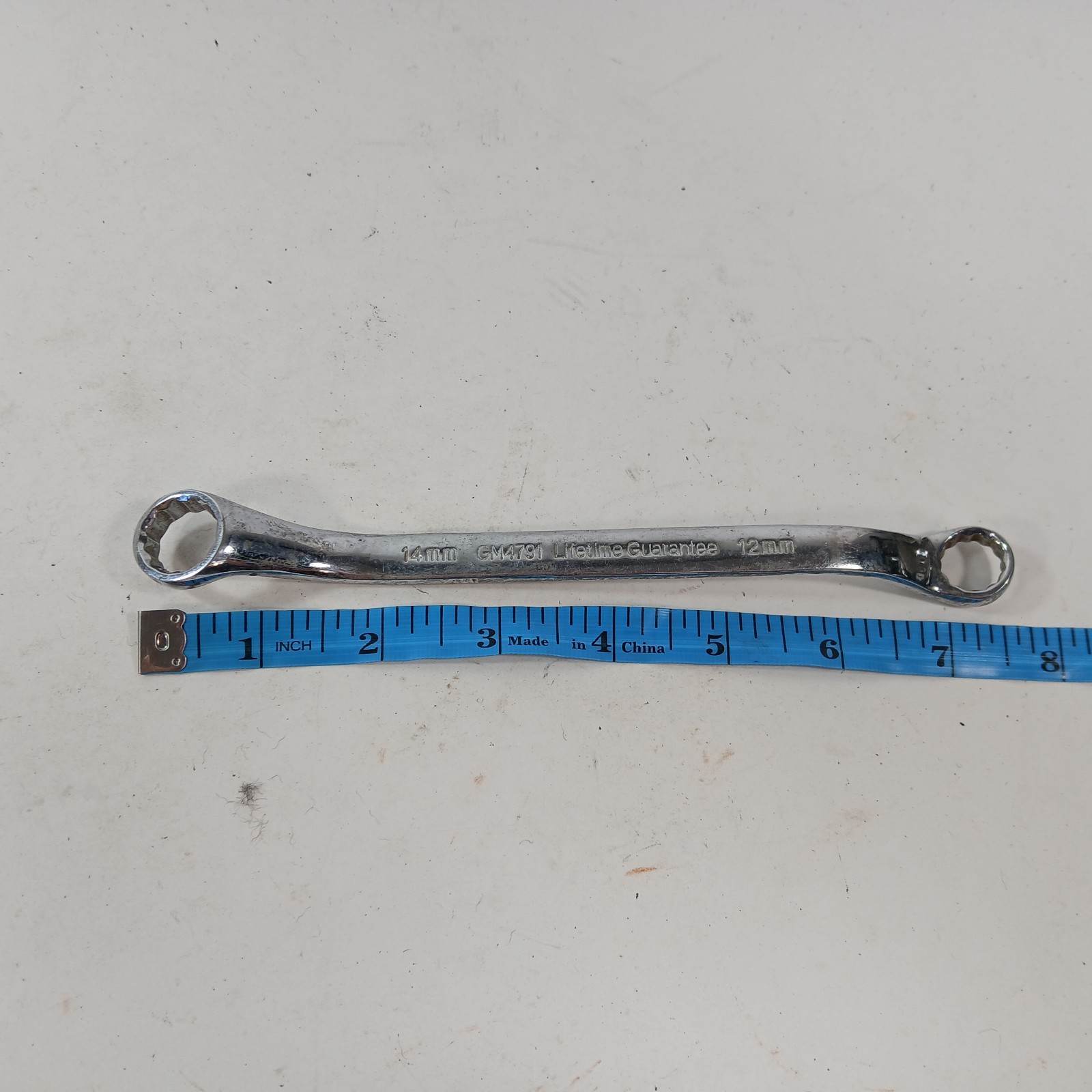 POWER TORQUE WRENCH offset box end 12mm 14mm