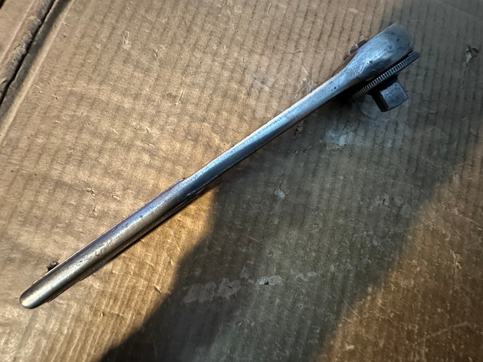 VTG CRAFTSMAN 1/2″ DRIVE THUMB WHEEL FINE TOOTH RATCHET V-44978 USA ( LOT 5 )