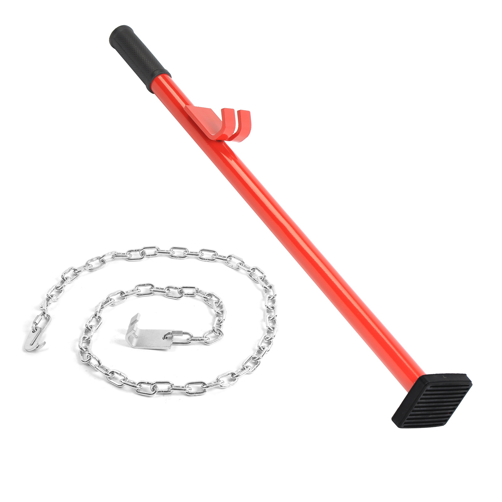 Pulling Stick Body Kit-Car Panel Bumper Alignment Repair Tool 6ft chain, J-hooks