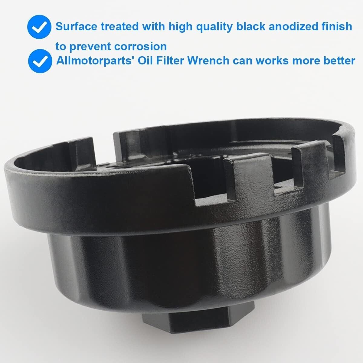 64MM 14 Flutes Oil Filter Cap Wrench Remover Tool for Toyota & Lexus 2.5L-5.7L