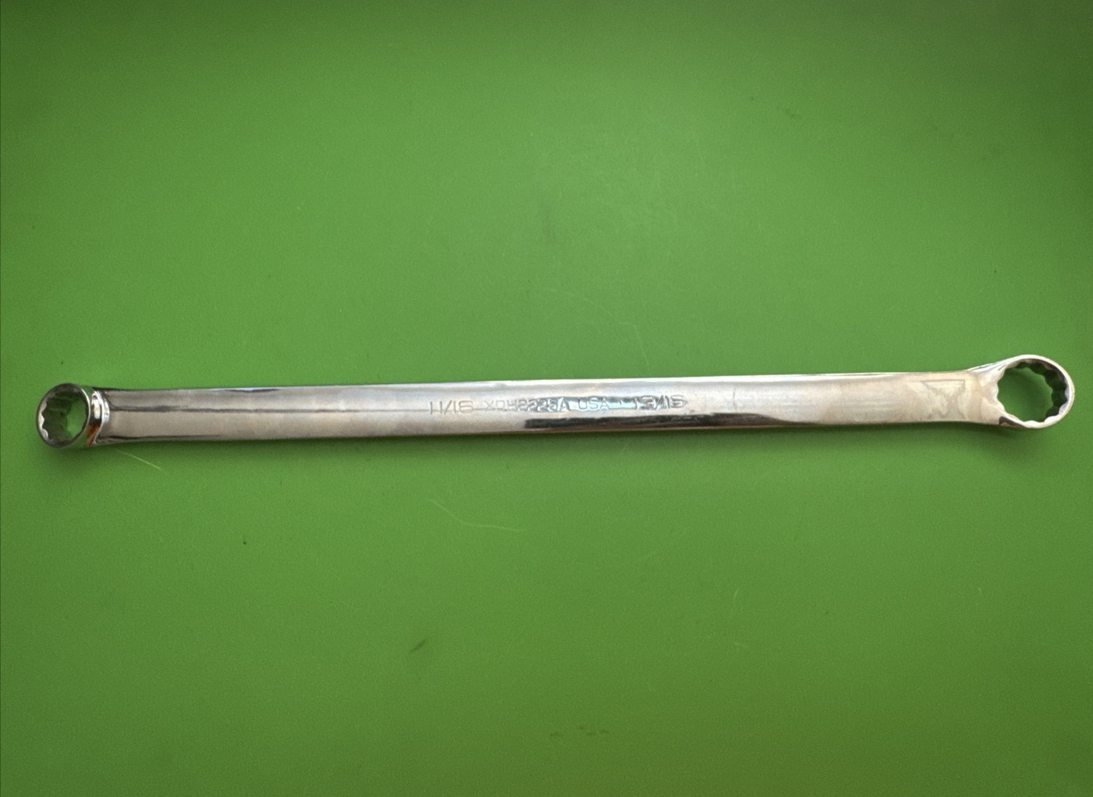 Snap-On 12-Pt SAE 11/16 x 13/16″ High-Performance 15° Offset Box Wrench XDH2226A