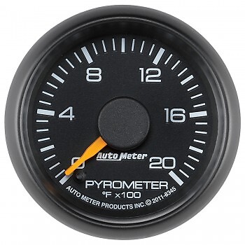 Autometer 8345 Pyrometer Gauge (EGT) 2 1/16 IN 2000deg F For GM Factory Match