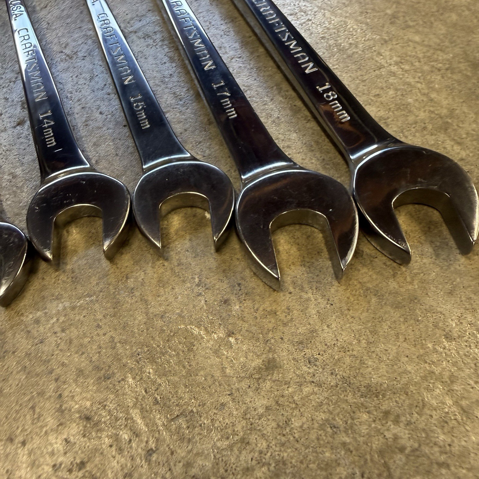 Craftsman USA 8pc Metric Cross force Wrench Set Crossforce 8-18MM 46521
