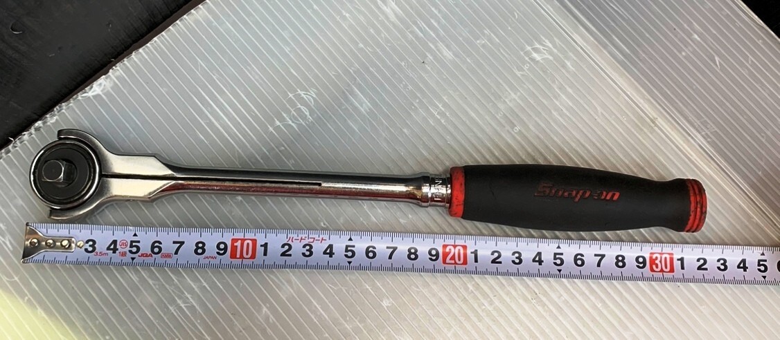 Snap on tools FHNF100 3/8 inch Ratchet Swivel Round Head Used Japan